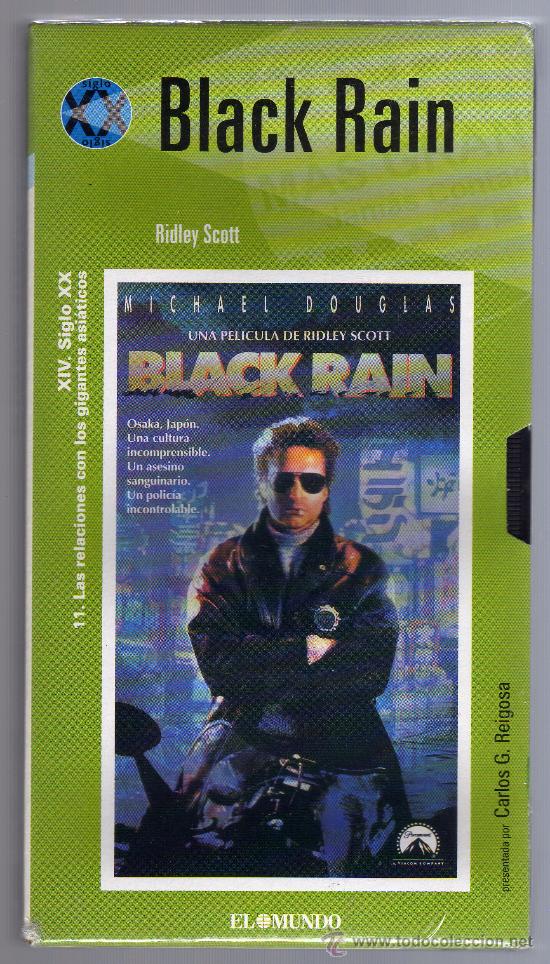 Cine: CARATULA DE VHS - BLACK RAIN - DIRECTOR: RIDLEY SCOTT.