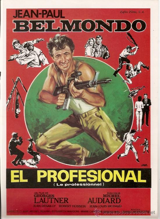 Cine: *** EL PROFESIONAL (GUIA ORIGINAL SIMPLE) !!! IMPECABLE !!! *** - Foto 1