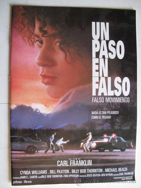 Cine: UN PASO EN FALSO - Foto 1