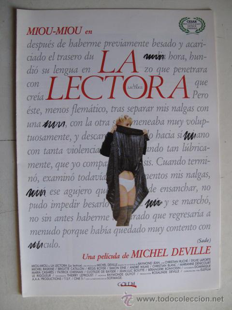 Cine: LA LECTORA - Foto 1