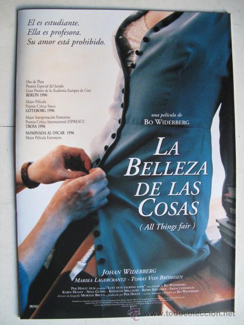 Kino: LA BELLEZA DE LAS COSAS