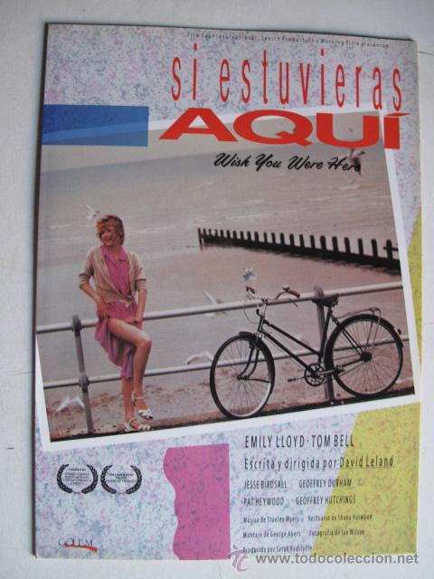 Cine: SI ESTUVIERAS AQUI - Foto 1