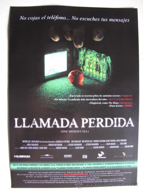 Cine: LLAMADA PERDIDA - Foto 1