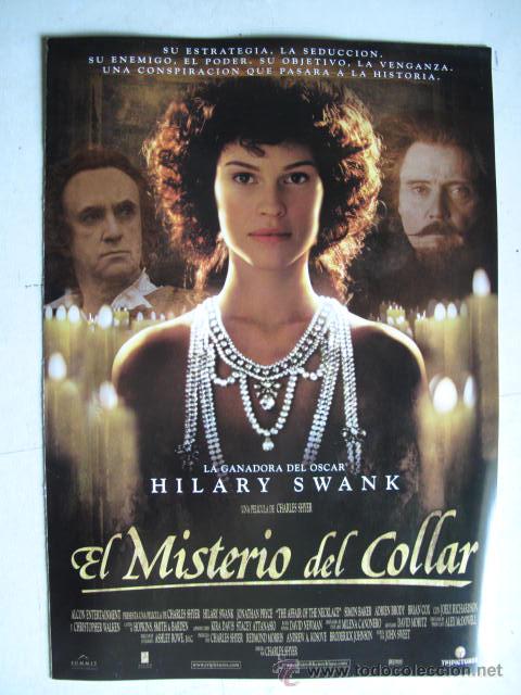 Cine: EL MISTERIO DEL COLLAR 10 GUIAS A ELEGIR  POR 25 EUROS. 100 GUIAS X 130 EUROS