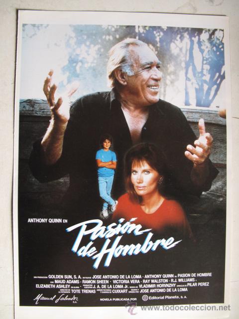 Cinema: PASION DE HOMBRE