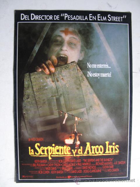 Cine: LA SERPIENTE Y EL ARCO IRIS - Foto 1