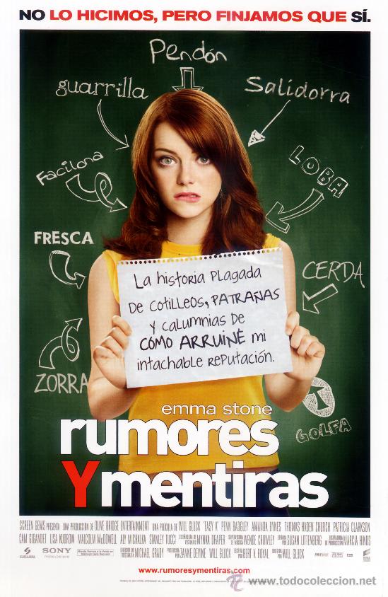 Kino: RUMORES Y MENTIRAS (GUIA ORIGINAL SIMPLE) EMMA STONE