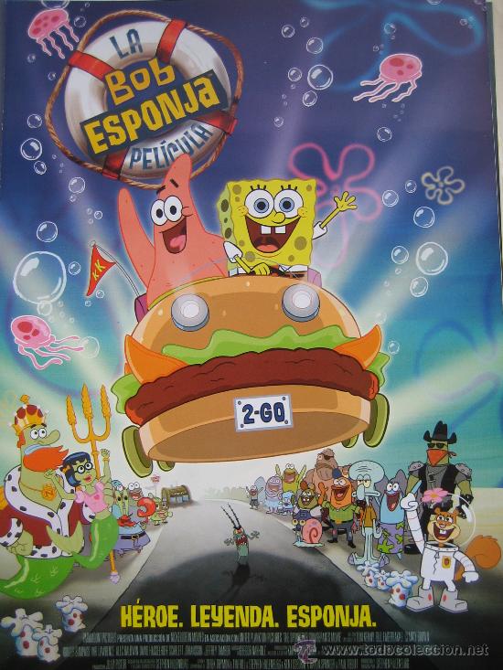 Cine: Guia publicitaria - bob esponja - The SpongeBob Squarepants Movie