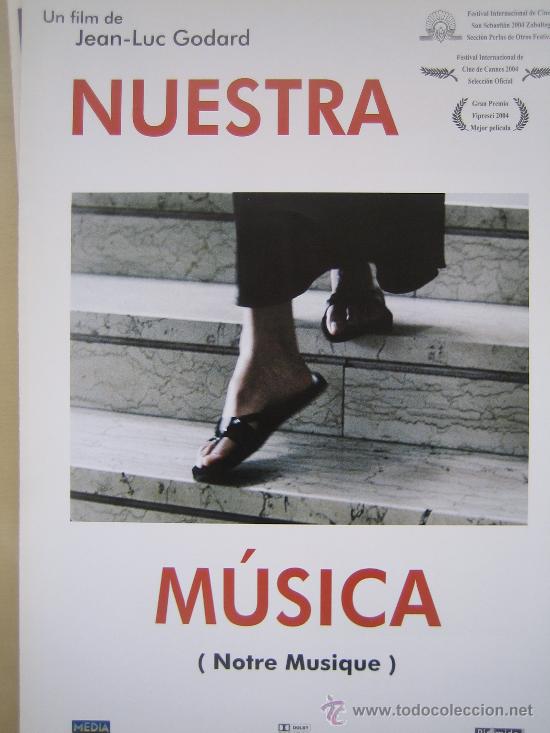 Cinema: Guia publicitaria original - nuestra musica godard sarah adler nade dieu