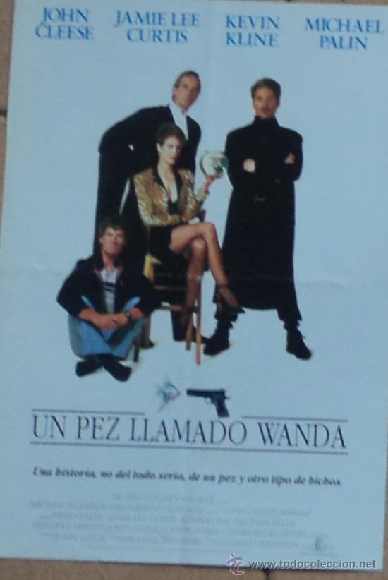 Cine: UN PEZ LLAMADO WANDA, JAMIE LEE CURTIS, KEVIN KLINE.