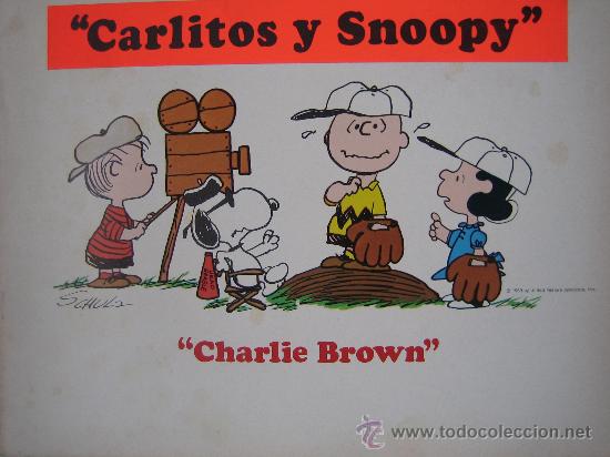 Cine: Guia publicitaria original - carlitos y snoopy charlie brown- no entra en lotes