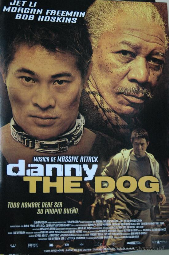 Cine: danny the dog - GUIA PUBLICITARIA ORIGINAL jet li morgan freeman