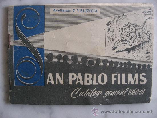 Cine: CATALOGO GENERAL SAN PABLO FILMS 1960-61.CINE,MUY ILUSTRADO.48 PAGINAS.