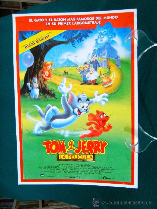 Cine: TOM Y JERRY LA PELICULA-EL PRIMER LARGOMETRAJE-2 PAGINAS-PHIL ROMAN-DIBUJOS ANIMADOS-ANIMACION-1992.