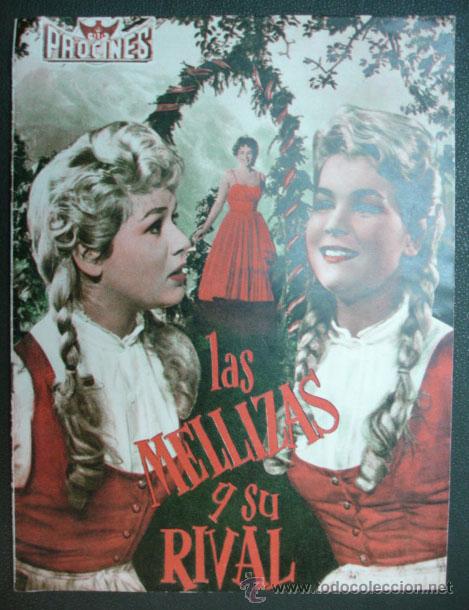 Cine: GUIA PUBLICITARIA. LAS MELLIZAS Y SU RIVAL. PROCINES.