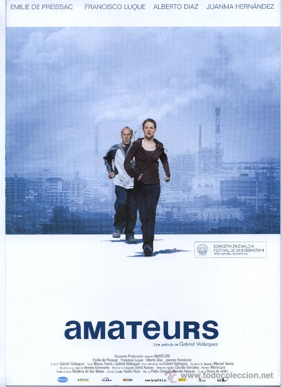 Cine: AMATEURS, de Gabriel Vel&aacute;zquez. GUIA.