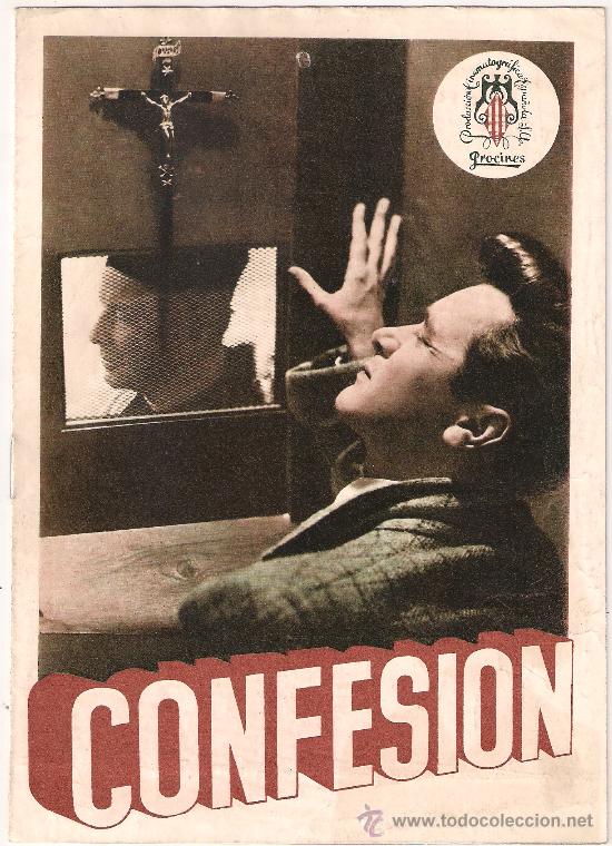 Cinema: G3836 CONFESION SYDNEY CHAPLIN GUIA ORIGINAL PROCINES ESTRENO