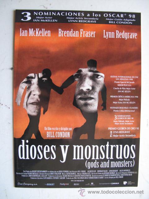 Cine: DIOSES Y MONSTRUOS      10 GUIAS A ELEGIR 25&euro; EUROS . 100 GUIAS 130&euro;