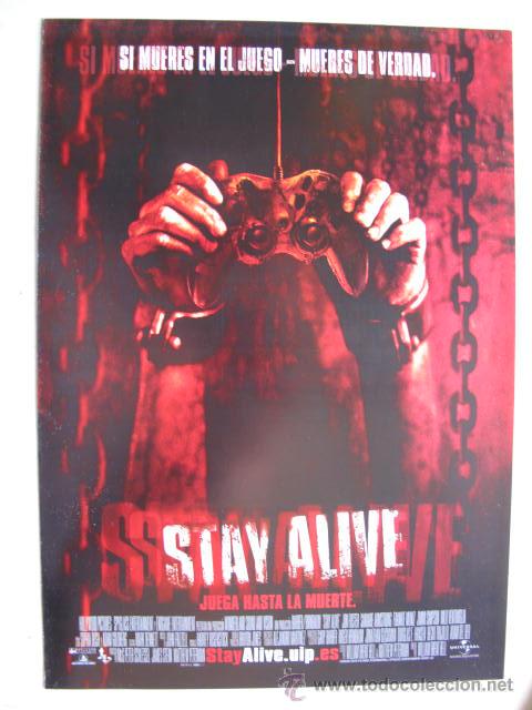 Cinema: STAY ALIVE        10 GUIAS A ELEGIR 25&euro; EUROS . 100 GUIAS 130&euro;