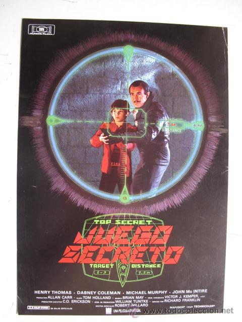 Cinema: JUEGO SECRETO     10 GUIAS A ELEGIR 25 EUROS . 100 GUIAS 130