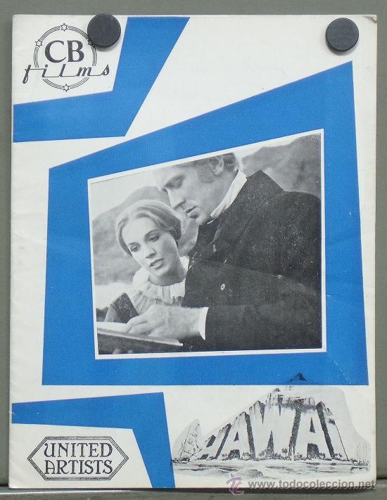 Cin&eacute;ma: G4228 HAWAI JULIE ANDREWS GUIA ORIGINAL CB FILMS ESTRENO