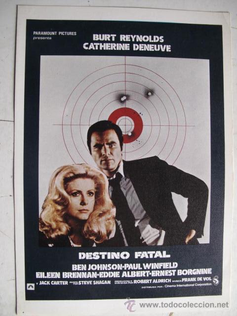 Cinema: DESTINO FATAL          10 GUIAS A ELEGIR 25&euro; EUROS