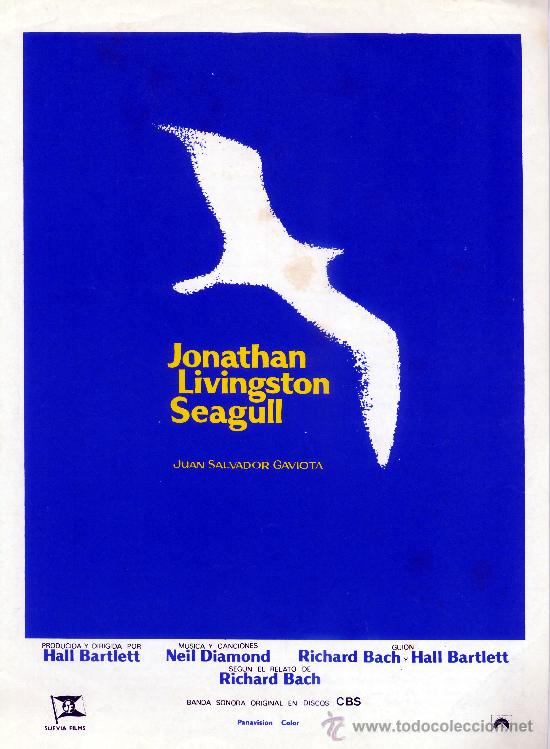 Cin&eacute;ma: JONATHAN LIVINGSTON SEAGULL (JUAN SALVADOR GAVIOTA) 1973 (GUIA ORIGINAL SUEVIA FILMS)