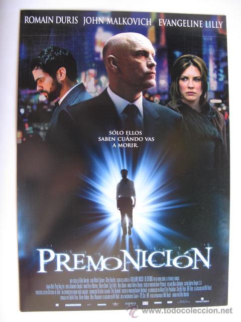 Cinema: PREMONICION      10 GUIAS A ELEGIR 25&euro; EUROS . 100 GUIAS 130&euro;