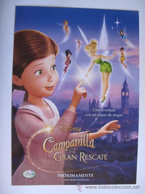 Kino: CAMPANILLA Y EL GRAN RESCATE     10 GUIAS A ELEGIR 25&euro; EUROS . 100 GUIAS 130&euro;