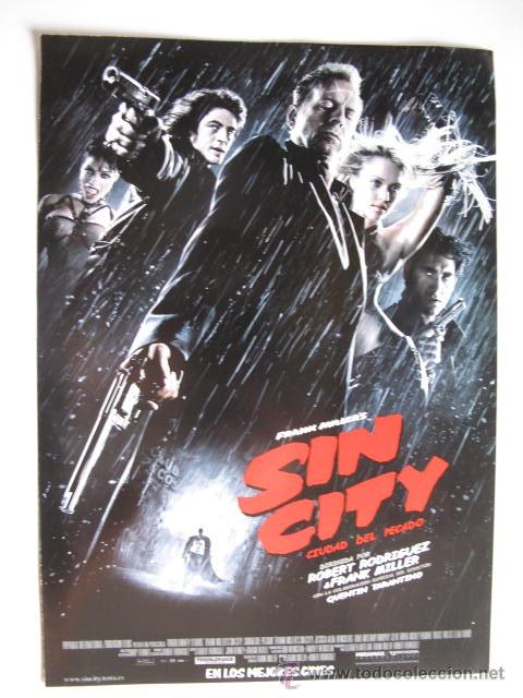 Cinema: SIN CITY       10 GUIAS A ELEGIR X 25 &euro; O 100GUIS X 130 &euro;