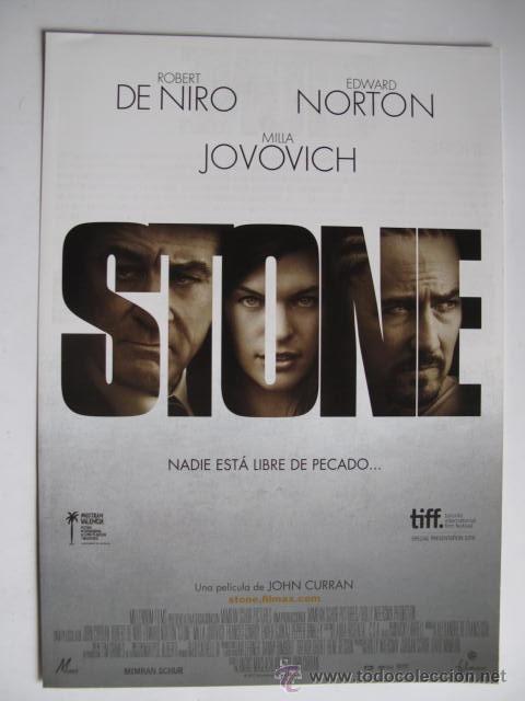 Cinema: STONE      10 GUIAS A ELEGIR X 25 &euro; O 100GUIS X 130 &euro;