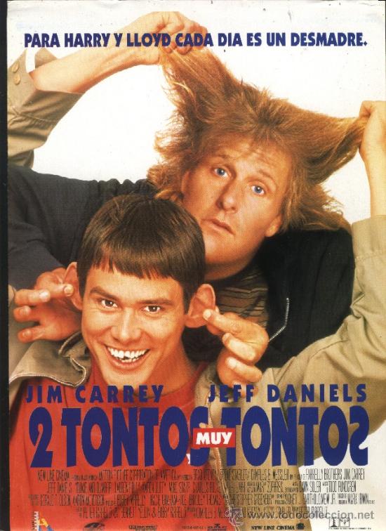 Cine: Q-10376- 2 TONTOS MUY TONTOS (Dumb and Dumber (Dumb & Dumber)) Jeff Daniels - Jim Carrey