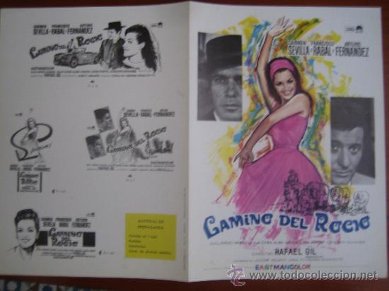 Cine: camino del rocio carmen sevilla mac - guia publicitaria original estreno no entra en lotes