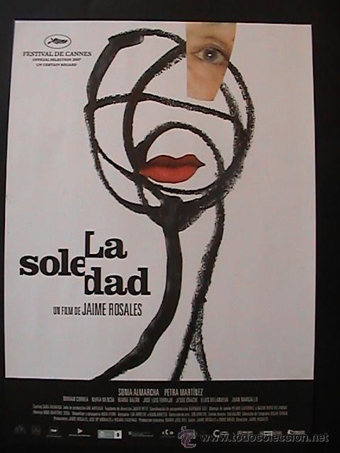 Cine: LA SOLEDAD,  GUIA DE CINE DE 2 PAGINAS (C)