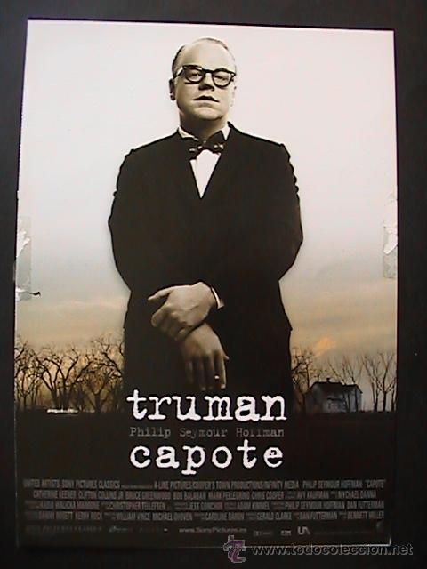 Cine: TRUMAN CAPOTE,  GUIA DE CINE DE 4 PAGINAS (C)
