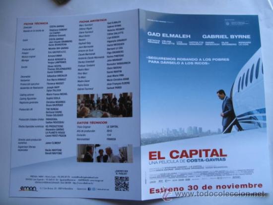 Cine: EL CAPITAL - Foto 1