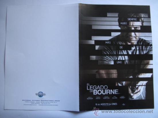 Cine: EL LEGADO DE BOURNE - Foto 1