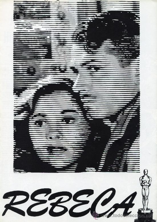 Cine: REBECA 1940 (GUIA ORIGINAL 6 PAGINAS CON MUCHAS FOTOS Y CLISES) ALFRED HITCHCOCK&acute;S