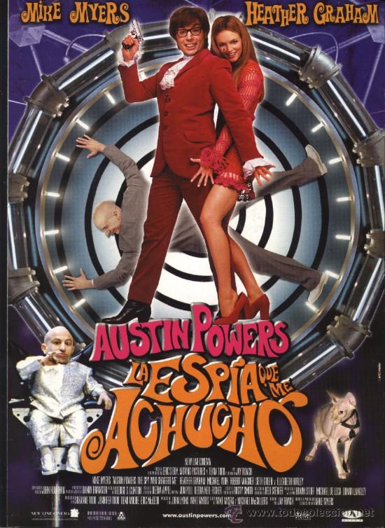 Cine: Q-10220- AUSTIN POWERS LA ESPIA QUE ME ACHUCHO (The Spy Who Shagged Me) (DOBLE) Mike Myers