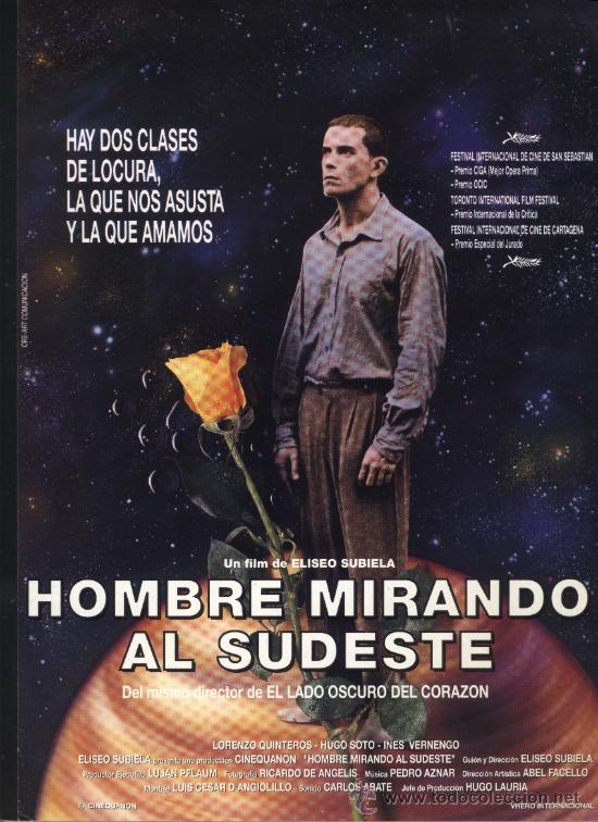 Cine: Q-10229- HOMBRE MIRANDO AL SUDESTE (Hugo Soto - Lorenzo Quinteros - In&eacute;s Vernengo - Rubens Correa)