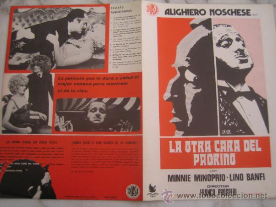 Cine: la otra cara del padrino - guia publicitaria original estreno