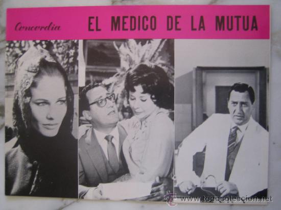 Kino: el medico de la mutua alberto sordi - guia publicitaria original estreno