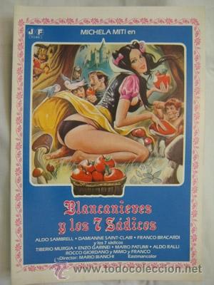 Cine: Gu&iacute;a de Cine : BLANCANIEVES Y LOS 7 S&Aacute;DICOS. Michela Miti, Aldo Sambrell, Damianne Saint-Clair, ..