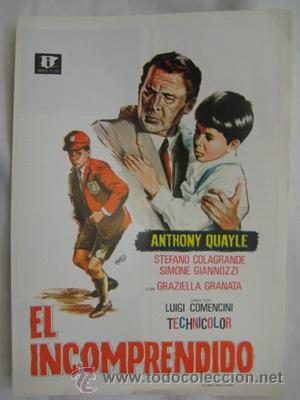Cinema: Gu&iacute;a de Cine : EL INCOMPRENDIDO. Anthony Quayle, Stefano Colagrande, Simone Giannozzi, &hellip;