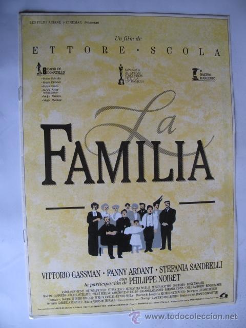 Cinema: LA FAMILIA                 10 GUIAS A ELEGIR 25&euro; EUROS . 100 GUIAS 130&euro;