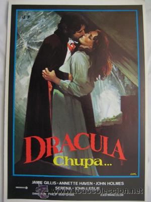 Cine: Gu&iacute;a Cine : DRACULA CHUPA&hellip;James Gillis, Annette Haven, &hellip;dir: Philip Mapshak.