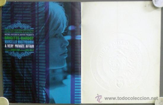 Cinema: G4468 METRO GOLDWYN MAYER MGM GUIA CATALOGO ORIG AMERICANA TEMPORADA 1961 - 62 BARDOT MCQUEEN NEWMAN