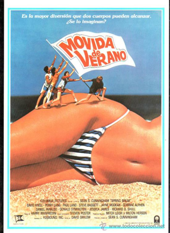 Cinema: GUIA PUBLICITARIA DE LA PELICULA MOVIDA DE VERANO.