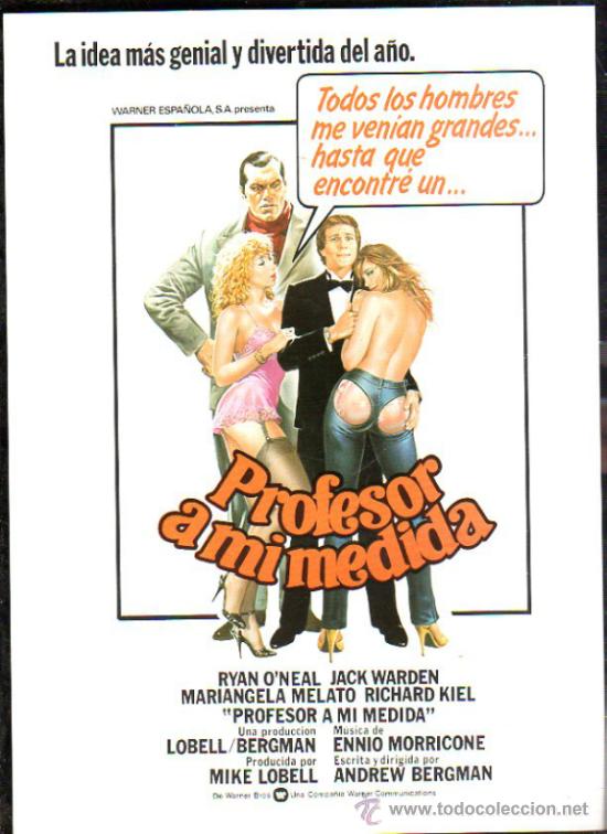 Kino: GUIA PUBLICITARIA DE LA PELICULA PROFESOR A MI MEDIDA.