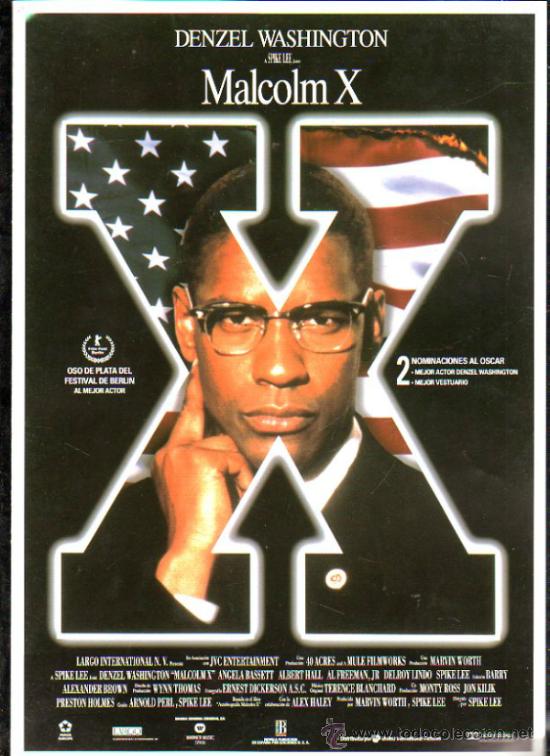 Kino: GUIA PUBLICITARIA DE LA PELICULA MALCON X.